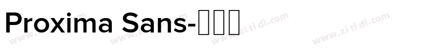Proxima Sans字体转换